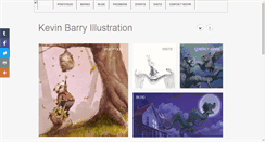 Desktop Screenshot of kevinbarryillustration.com